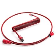 CableMod PRO Coiled Keyboard Cable USB-C to USB Type A  Republic Red - 150cm