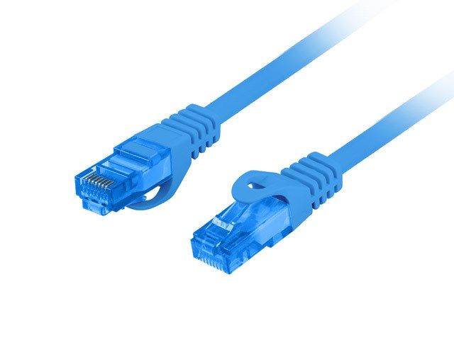 Lanberg LANBERG PATCHCORD S/FTP CAT.6A 20M BLUE LSZH