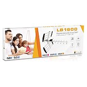 Libox Antena kierunkowa 16-el. pasywna DVB-T Z FILTREM LTE LB1600 television antenna Outdoor 18 dB