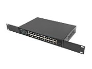 Switch Lanberg RSGE-24P-2GE-2S-250, 26 porturi 10,100,1000 Mbit/s
