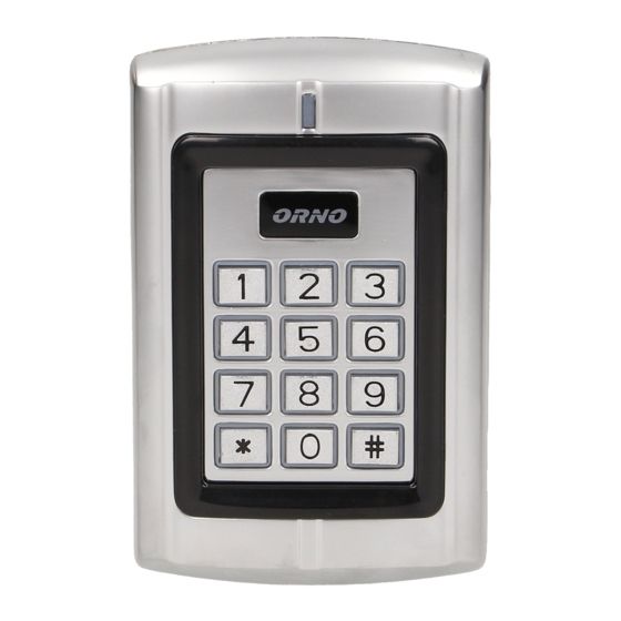 ORNO OR-ZS-802 Combination lock with card and key fob reader