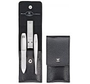 Zwilling Twinox Manicure Set – Leather Case  3 Pieces - Black