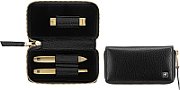 ZWILLING Twinox Gold Edition manicure set 97746-004-0 - black leather case 3 pieces - black