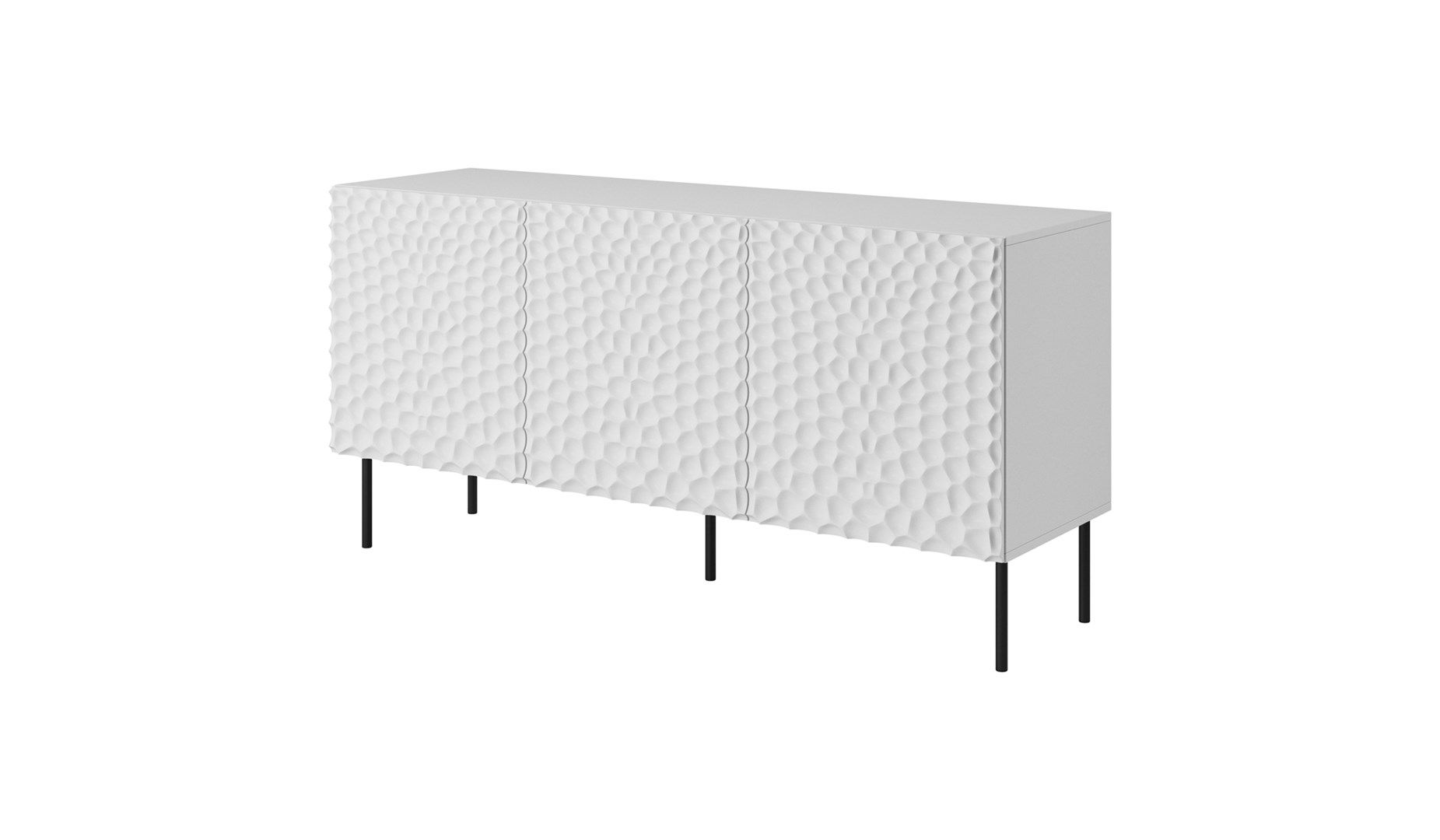 HOLE chest 152x42 5x74 5 cm white matt