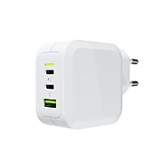 Green Cell CHARGC08W mobile device charger Headphones  Netbook  Smartphone  Tablet White AC Fast charging Indoor
