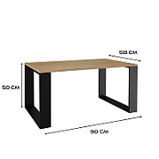 Topeshop MODERN ART CZ coffee/side/end table Coffee table Rectangular shape 2 leg(s)