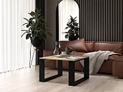 MODERN MINI table 67x67x40 cm Sonoma oak/Black