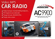 Audiocore AC9900 MP5 AVI DivX Bluetooth handsfree head unit + remote control