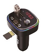 Vakoss TC-B439K FM transmitter 87.5 - 108 MHz Bluetooth/USB Black