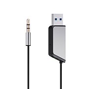 Savio TR-16 Transmitter AUX adapter with hands-free function  Bluetooth 5.3  Google Assistant/Siri