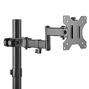 Maclean LCD monitor desk mount  VESA 75x75 and 100x100  17-32  9kg  MC-751N