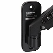 Gembird MA-WA1-01 monitor mount / stand 68.6 cm (27 ) Black Wall