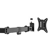 Maclean desk mount for 2 monitors  VESA 75x75 and 100x100  17-32   2x 9kg  MC-754N