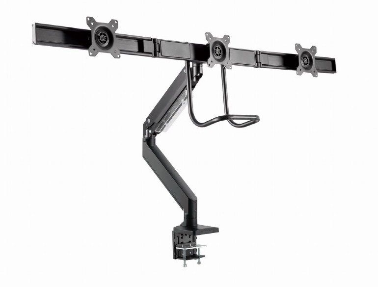 Gembird MA-DA3-03 monitor mount / stand 68.6 cm (27 ) Black Desk