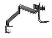Gembird MA-DA3-03 monitor mount / stand 68.6 cm (27 ) Black Desk