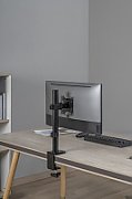 Gembird MA-D1-02 monitor mount / stand 81.3 cm (32 ) Black Desk