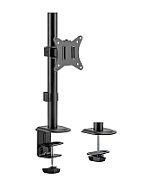 Gembird MA-D1-02 monitor mount / stand 81.3 cm (32 ) Black Desk