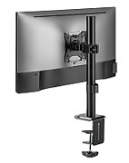 Gembird MA-D1-02 monitor mount / stand 81.3 cm (32 ) Black Desk