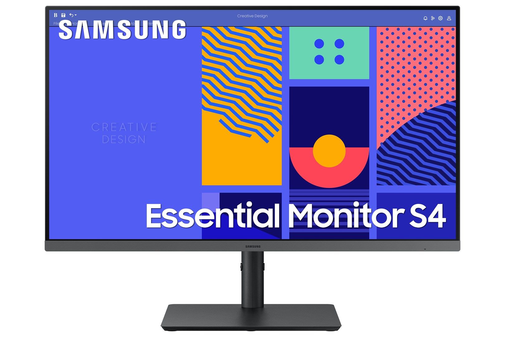 Samsung Samsung Essential Monitor S4 S43GC LED display 68.6 cm (27 ) 1920 x 1080 pixels Full HD Black