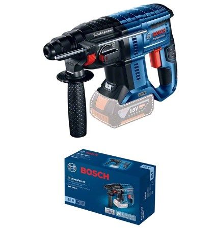 BOSCH. HAMMER GBH 180-LI 2J 2x4 0Ah BL +ACC