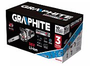 Graphite Energy+ 36V  Li-Ion brushless cordless chainsaw  14  guide bar