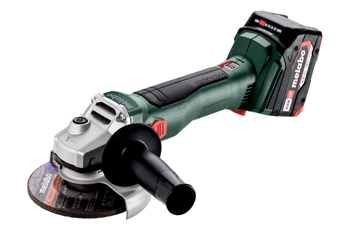 METABO. SZLIFIERKA KĄT.W 18 L BL 9-125 2x4 0Ah METABOX