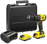Brushless drill driver 18V Fatmax V20 2x2.0Ah pannier