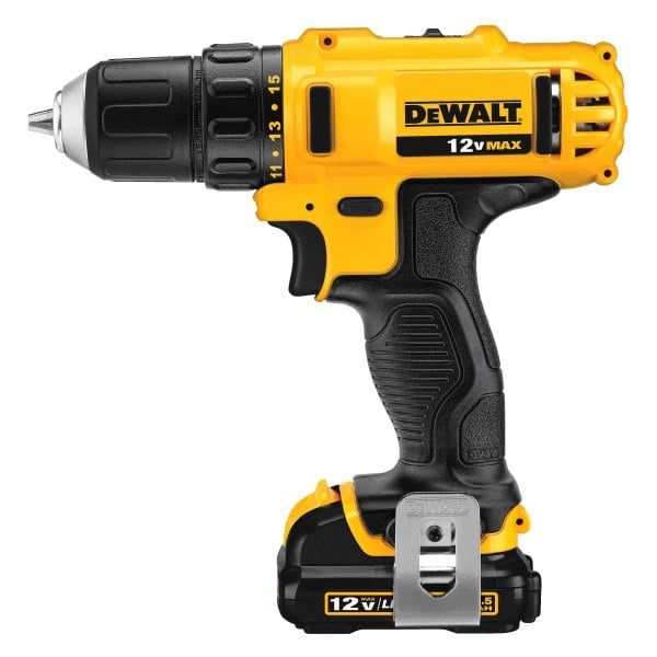 Cordless drill driver 2 x 20V  Li-Ion/1.5Ah  case + Flashlight