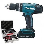 MAKITA IMPACT DRILL DRIVER 18V 42/27Nm 2 x 1.5Ah LI-ION DHP453SYEX