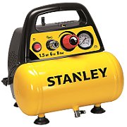 STANLEY OIL-FREE COMPRESSOR 6L + PNEUMATIC KIT