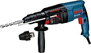BOSCH HAMMER DRILL WITH FORGING OPTION 800W 2.7J + ADDITIONAL CHUCK GBH 2-26 DFR