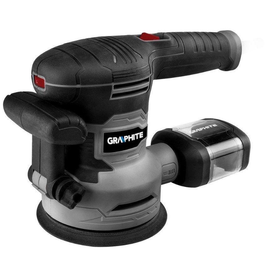 Eccentric grinder 450W Graphite disc 125/150mm with case