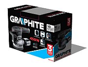 Eccentric grinder 450W Graphite disc 125/150mm with case