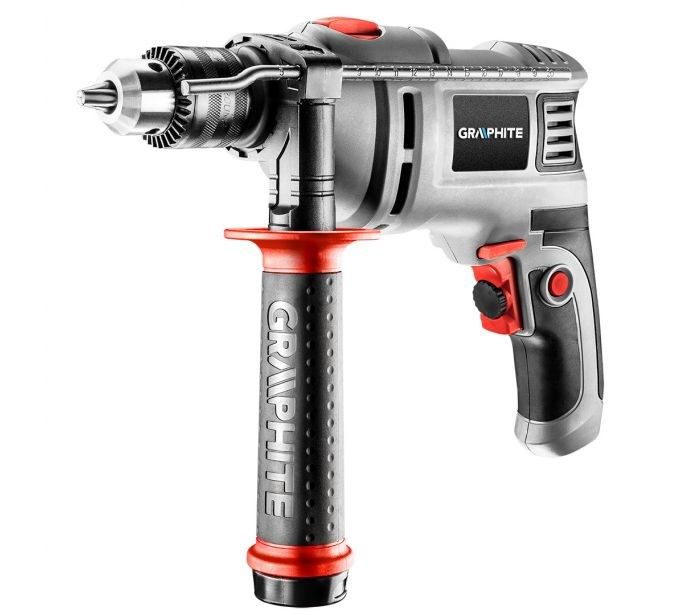 Graphite 58G725 drill 3000 RPM Key Grey