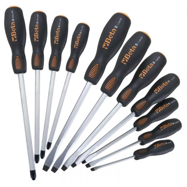 Impact screwdriver  set of 11