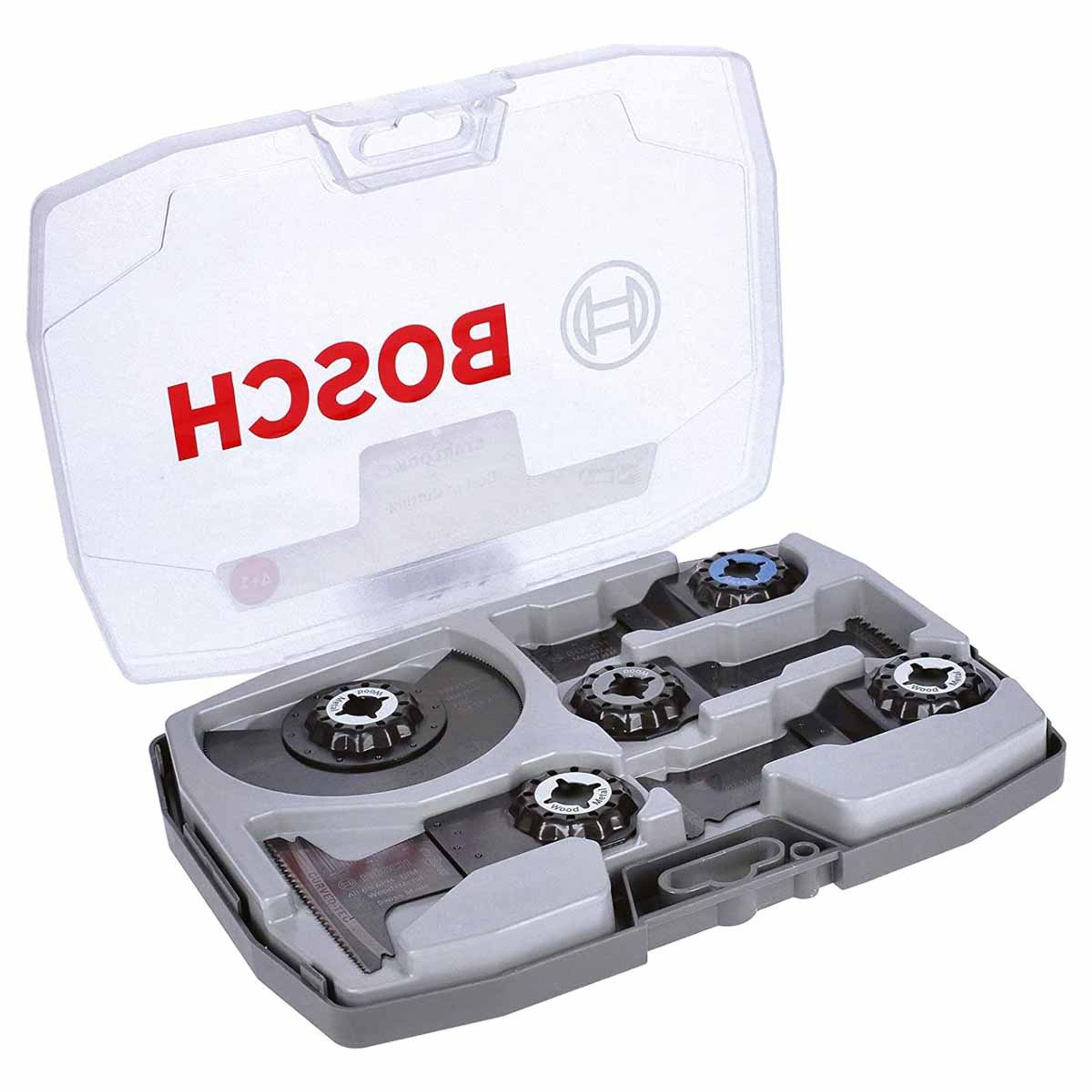 BOSCH SAW BLADE SET FOR STARLOCK 4+1 MULTI-TOOL  WOOD/METAL