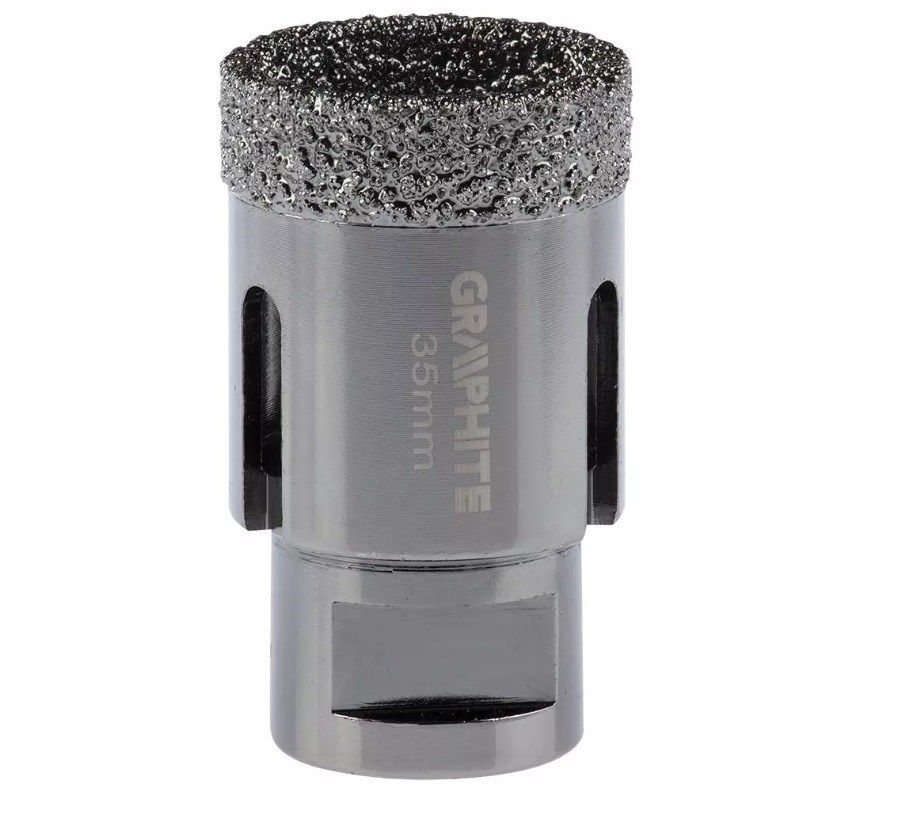 Graphite 35mm x M14 diamond hole saw