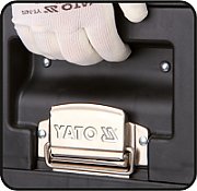 Yato YT-09107 small parts/tool box Metal Black  Red
