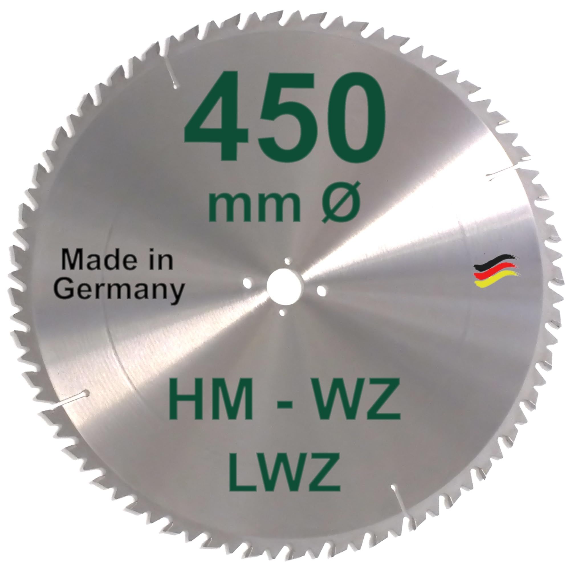 Circular saw blade  450 x 30 mm  60 teeth