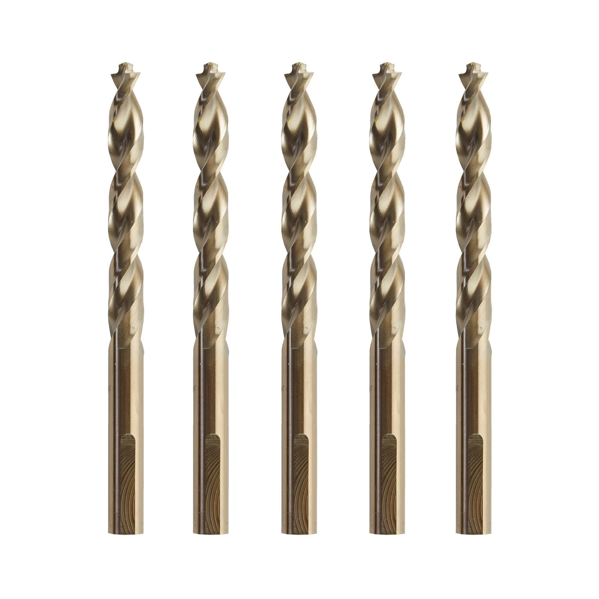 HSS-Co metal drill bits 10.5 mm  5 pcs.