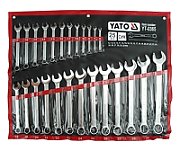 YATO SATIN COMBINATION SPANNERS 25 pcs. 6-32mm CASE 0365