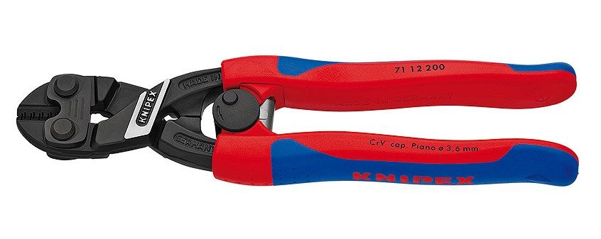 KNIPEX WIRE PLIERS COBOLT 200mm WITH SPRING AND LOCK