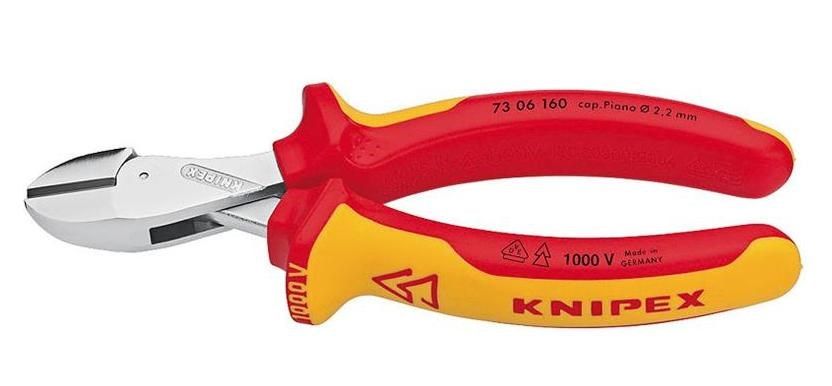 KNIPEX X-CUT INSULATED SIDE PLIERS 1000V 160mm