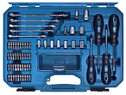 MAKITA SET OF ACCESSORIES AND HAND TOOLS 87pcs.