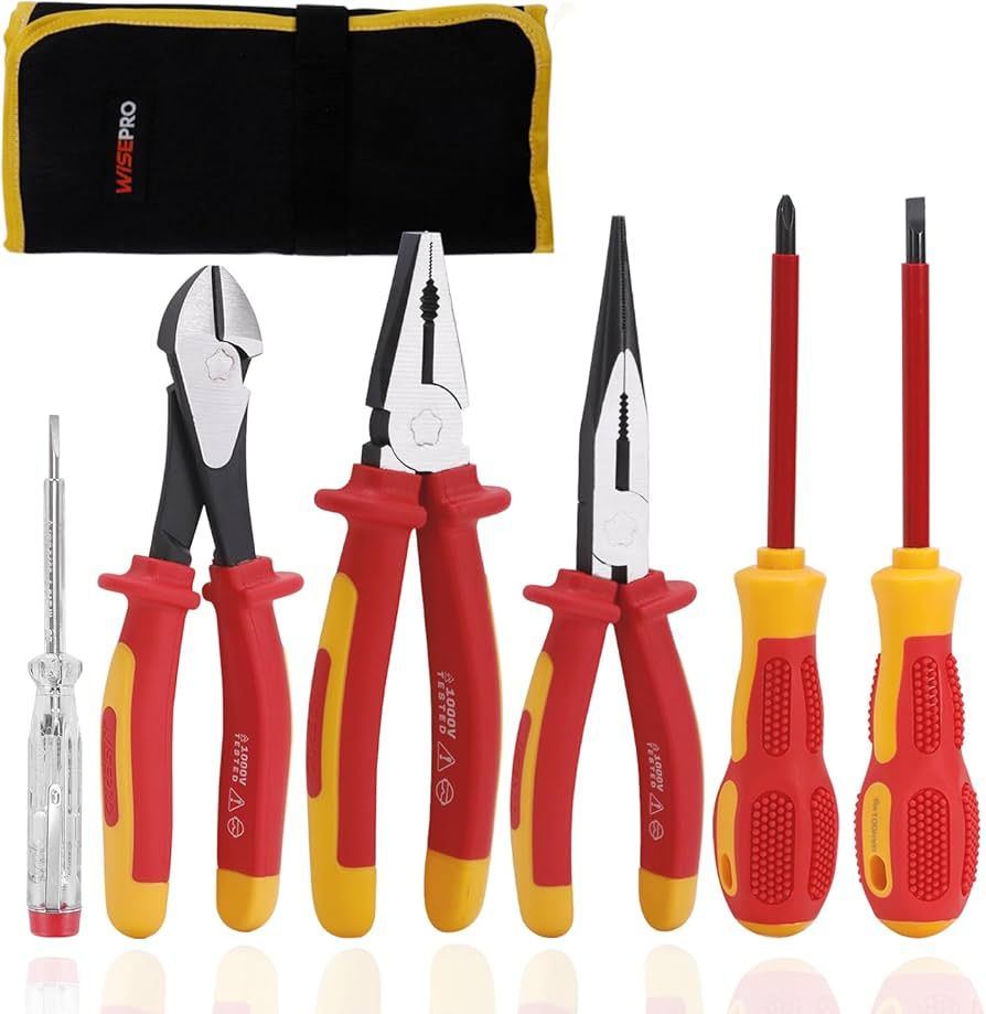 Set of pliers and screwdrivers 1000V  7 pcs.