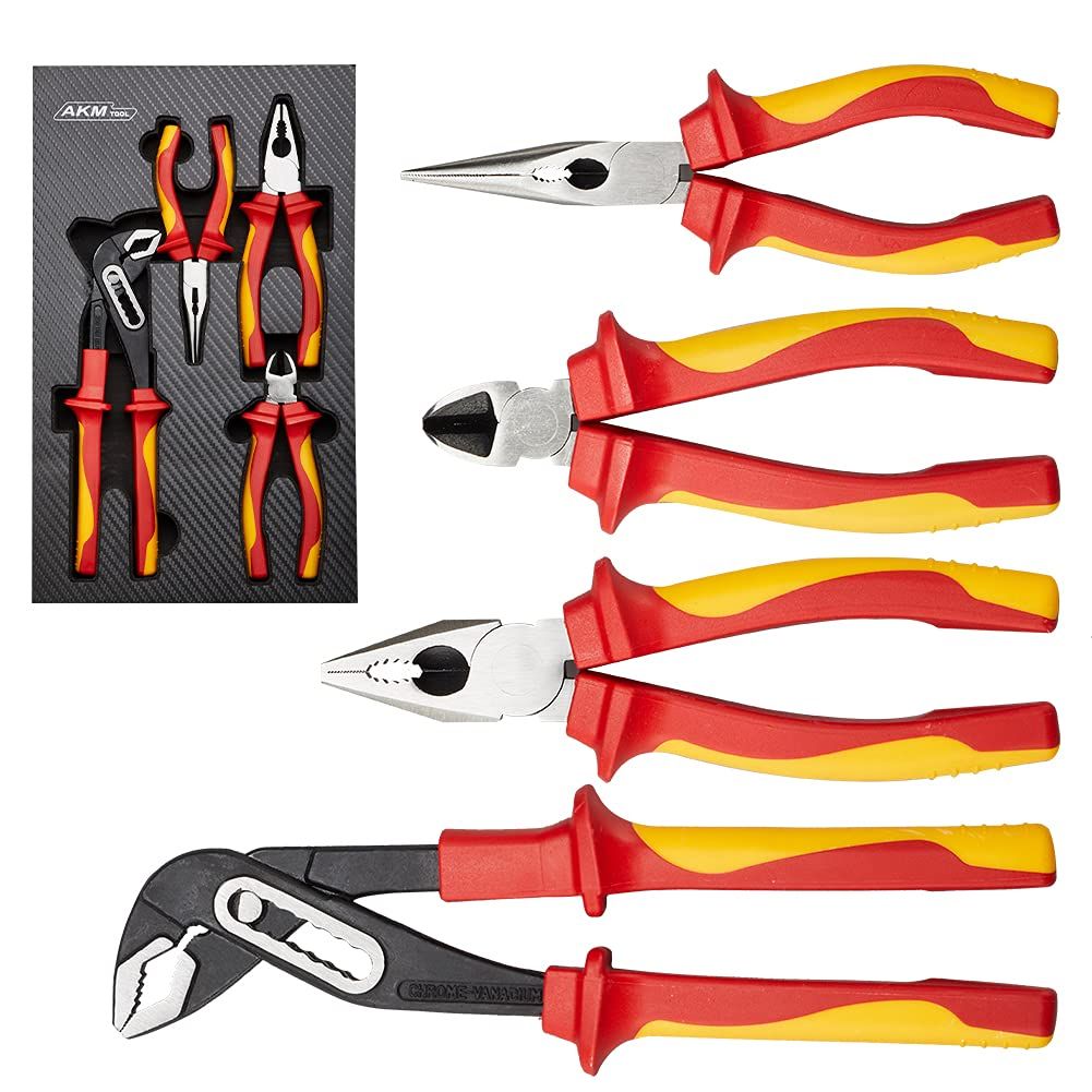 Pliers set 1000V  4 pcs.