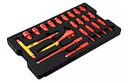 Neo Tools electrician service box 52 pieces in 22  strong box