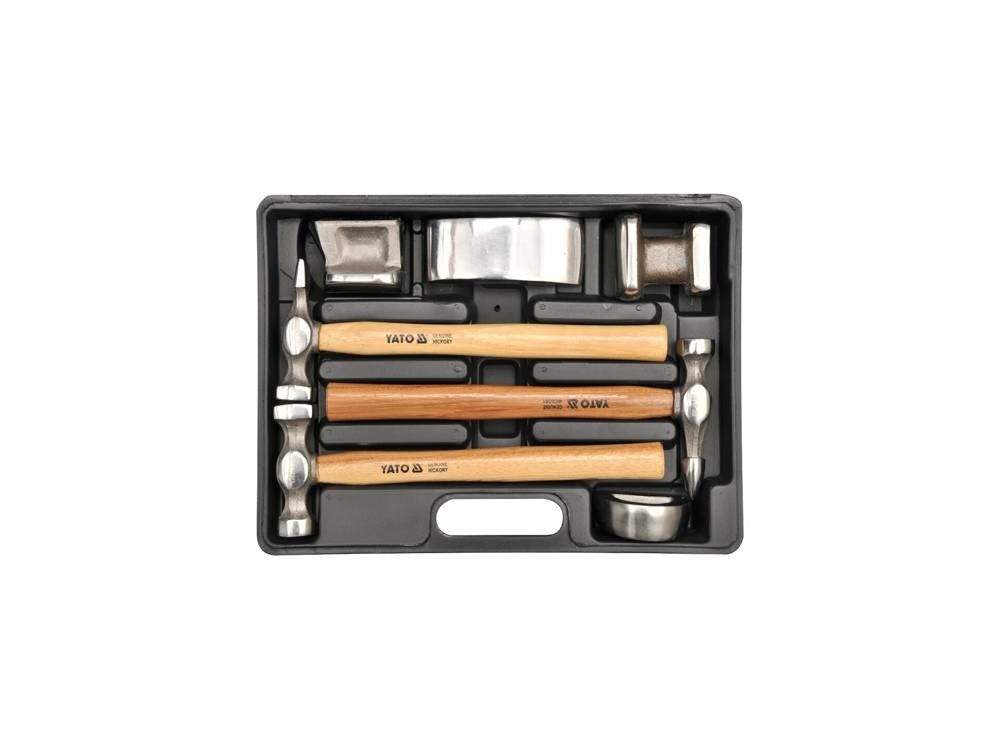 Yato YT-4590  Carbon steel  Wood  Chrome  Wood  4.9 kg  7 pc(s)