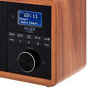 Adler AD 1184 radio Portable Digital Black  Wood