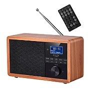 Adler AD 1184 radio Portable Digital Black  Wood